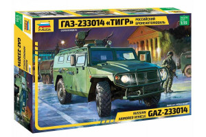 Russian Armored Vehicle GAZ "Tiger" (1:35) - 3668