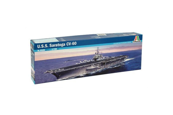U.S.S. SARATOGA CV-60 (1:720) - 5520