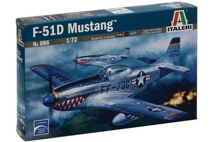 P-51D MUSTANG (1:72) - 0086
