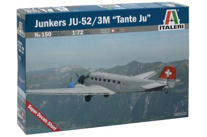 JUNKERS JU-52 3/m "TANTE JU" (1:72) - 0150