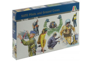 NATO PILOTS AND GROUND CREW (1:72) - 1246