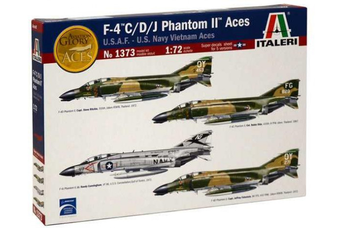 F-4 C/D/J PHANTOM II ACES USAF-US Navy Vietnam ACES (1:72) - 1373