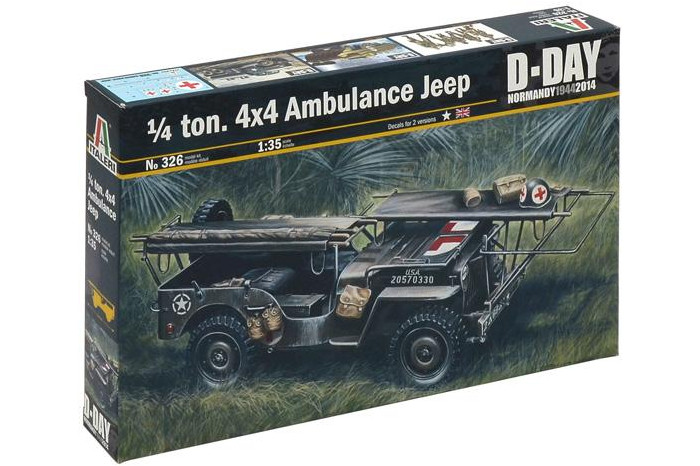 1/4 TON. 4x4 AMBULANCE JEEP (1:35) - 0326