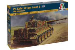 Pz.Kpfw.VI TIGER I Ausf.E mid production (1:35) - 6507