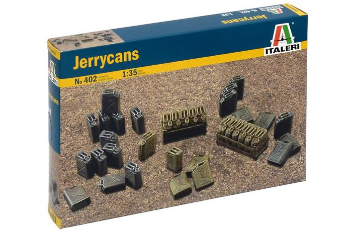 Model Kit doplňky 0402 - JERRYCANS (1:35)