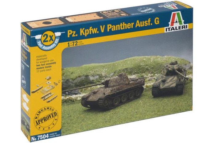 Pz.Kpfw.V PANTHER Ausf.G (1:72) - 7504