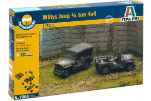 Fast Assembly military 7506 - 1/4 Ton 4x4 TRUCK (1:72)
