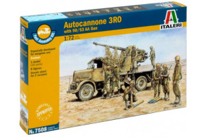 Fast Assembly military 7508 - Autocannon Ro3 with 90/53 AA gun (1:72)