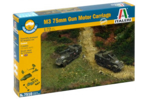 Fast Assembly M3 75mm HALF TRACK (1:72) - 7510