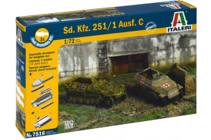 Fast Assembly military 7516 - Sd.Kfz.251/1 Ausf.C (1:72)