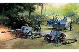GERMAN GUNS SET: PAK35-PAK40-FLAK38 (1:72) - 7026