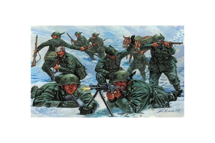 WWII - Italian Mountain Troops "ALPINI" (1:72) - 6059