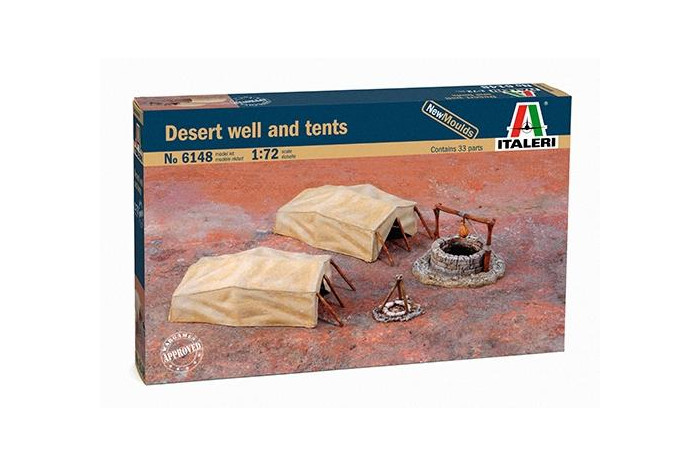 Desert Well and Tents (1:72) - 6148
