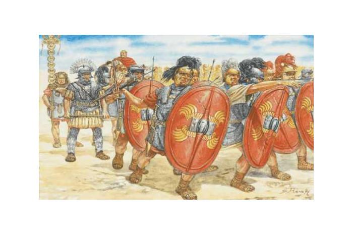 Model Kit figurky 6021 - ROMAN INFANTRY (I-II CENTURY B.C.) (1:72)