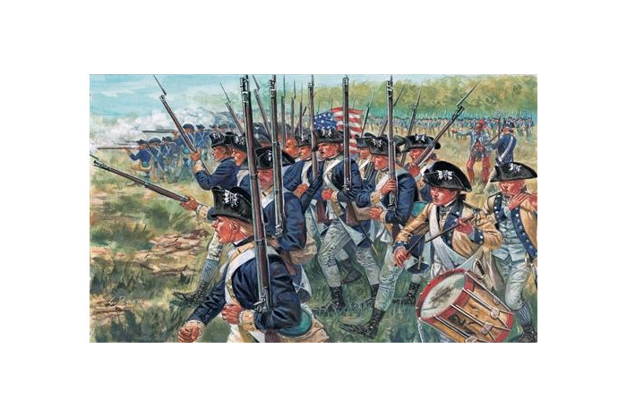 AMERICAN INFANTRY (AM.INDEP.WARS 1776 ) (1:72) - 6060