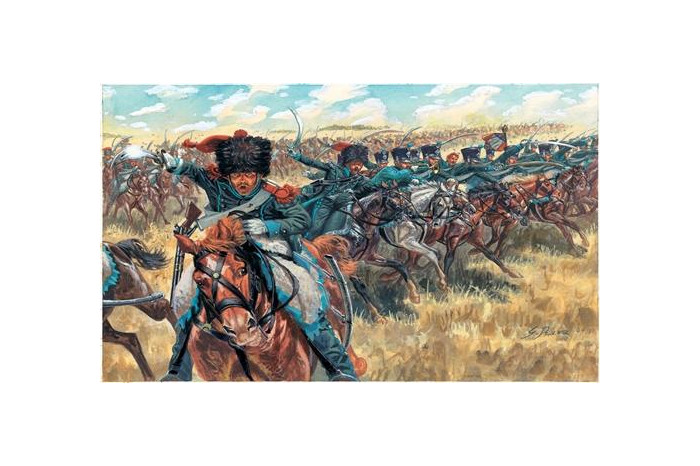 NAPOLEONIC WARS - FRENCH LIGHT CAVALRY (1:72) - 6080