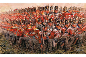 Model Kit figurky 6095 - NAPOLEONIC WARS - BRITISH INFANTRY 1815 (1:72)