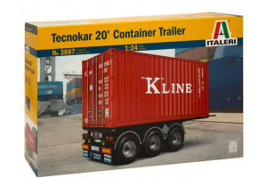 TECNOKAR 20' CONTAINER TRAILER (1:24) - 3887
