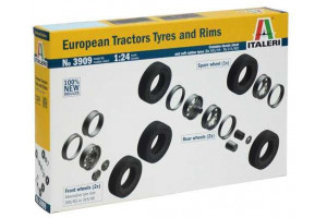 EUROPEAN TYRES and RIMS (1:24) - 3909