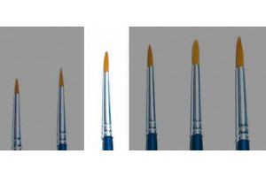 Kulatý syntetický štětec (velikost 0) - 52203