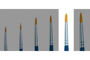 Kulatý syntetický štětec (velikost 2) - 52205