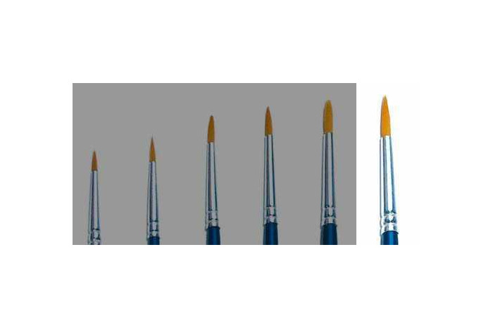 Kulatý syntetický štětec (velikost 3) - 52206