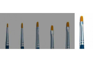 Plochý syntetický štětec (velikost 3) - 52226