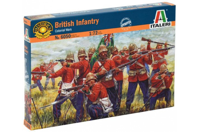 ZULU WARS - BRITISH INFANTRY (1:72) - 6050