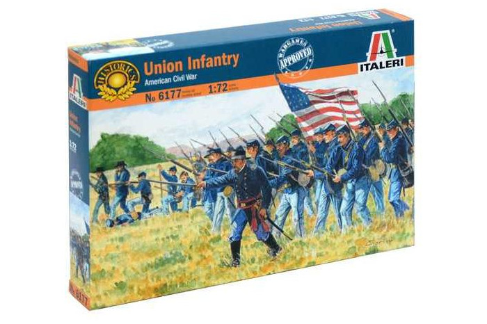 UNION INFANTRY (AMERICAN CIVIL WAR) (1:72) - 6177