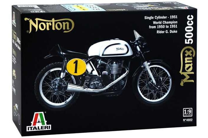 Model Kit motorka 4602 - NORTON MANX 500cc 1951 (1:9)