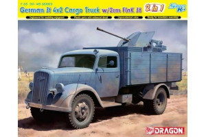 Model Kit military 6828 - German 3t 4x2 Truck w/2cm FlaK 38 (1:35)