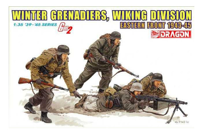 Model Kit figurky 6372 - WINTER GRENADIERS, WIKING DIVISION (EASTERN FRONT 1943-45) (GEN2) (1:35)