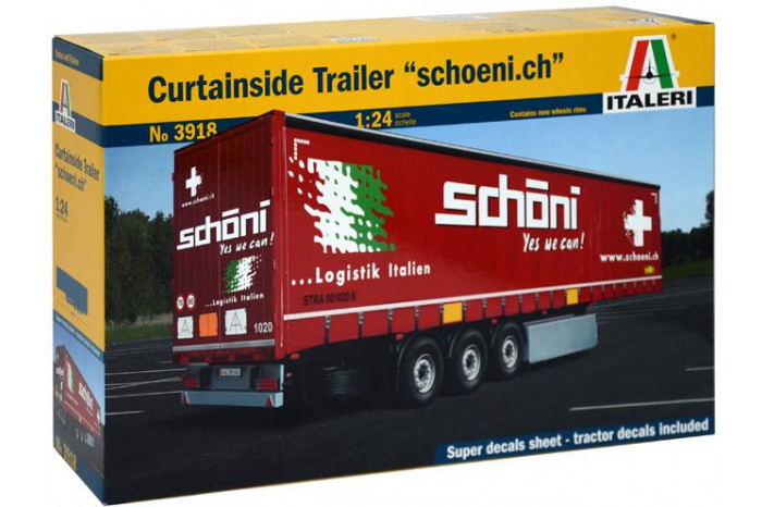 Curtainside Trailer (1:24) - 3918