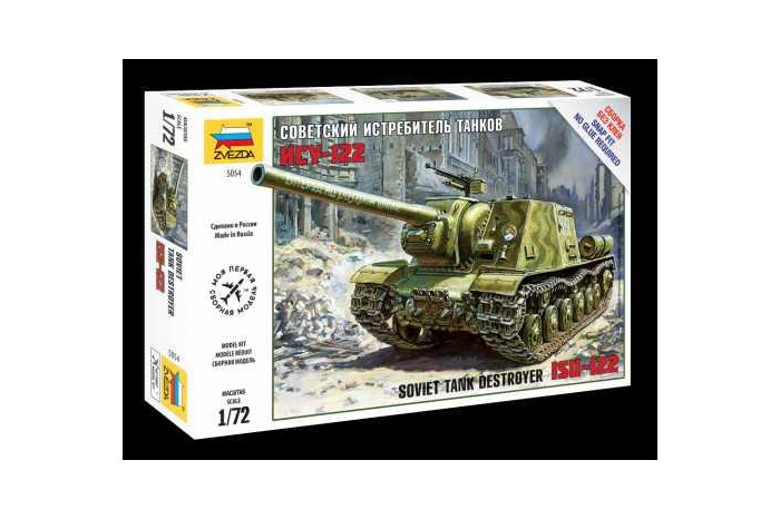 Soviet Tank Destroyer ISU-122  (1:72) - 5054