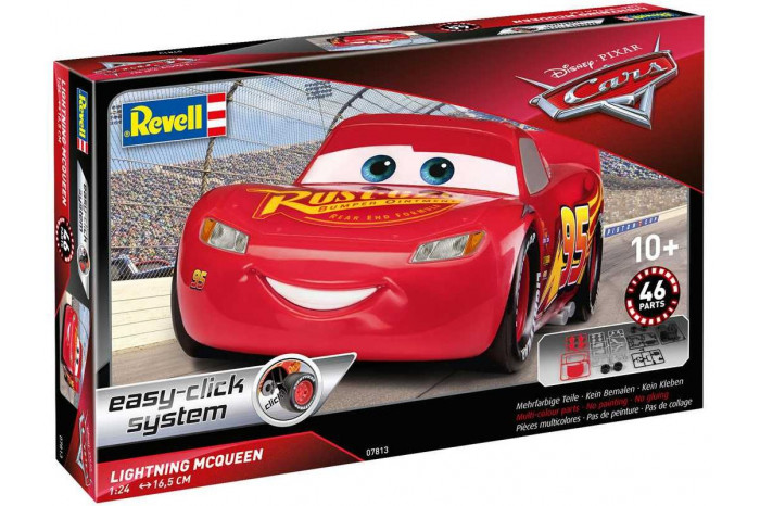 EasyClick auto 07813 - Cars 3 - Lightning McQueen (1:25)