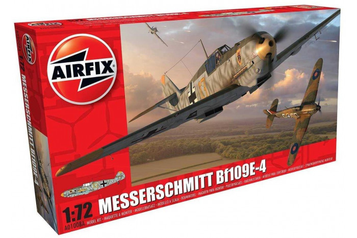 Messerschmitt Bf109E-4 (1:72) - A01008A