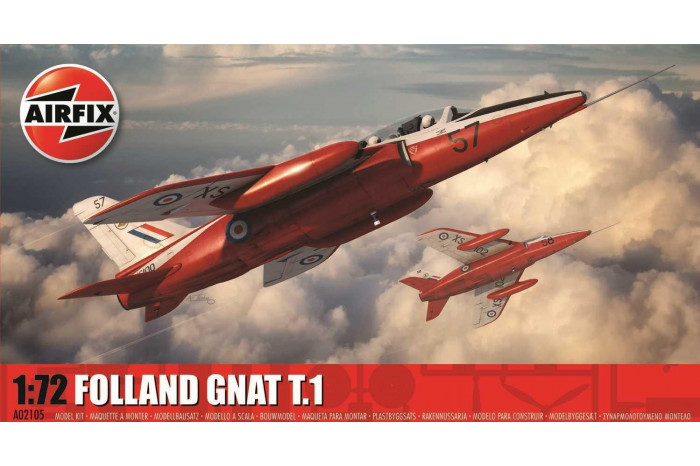 Folland Gnat T.1 (1:72) - A02105