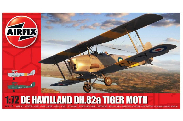 De Havilland DH.82a Tiger Moth (1:72) - A02106