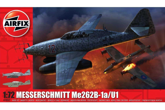 Messerschmitt Me262B-1a (1:72) - A04062