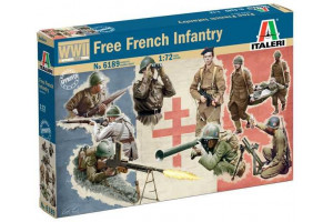 WWII - Free French Infantry (1:72) - 6189