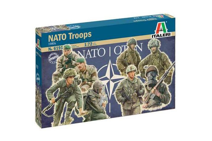 NATO TROOPS (1980s) (1:72) - 6191