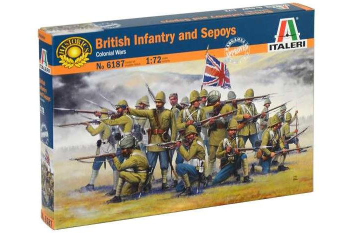 British Infantry and Sepoys (1:72) - 6187