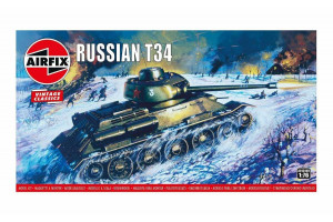 Russian T34 Medium Tank (1:76) - A01316V