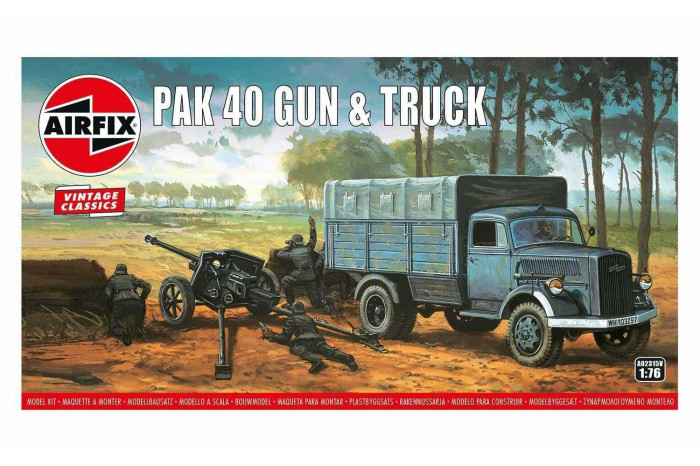 PAK 40 Gun & Truck (1:76) - A02315V