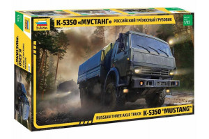 Russian three axle truck K-5350 "MUSTANG" (1:35) - 3697