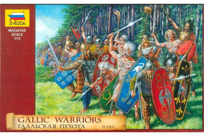 Gallic Warriors (1:72) - 8012