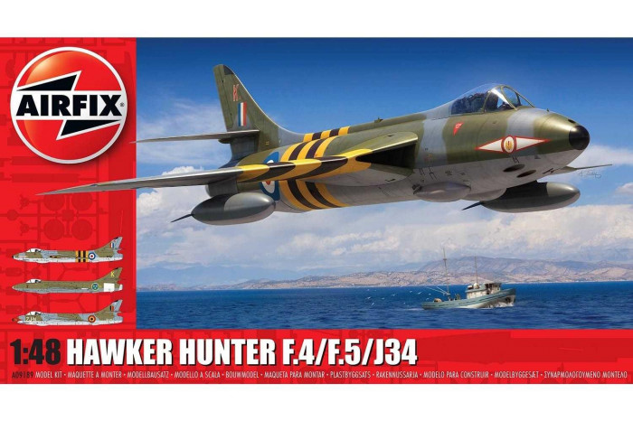 Hawker Hunter F.4/F.5/J.34  (1:48) - A09189