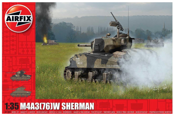 M4A3(76)W SHERMAN (1:35) - A1365