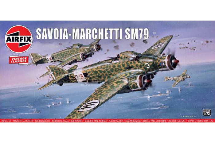 Savoia-Marchetti SM79 (1:72) - A04007V