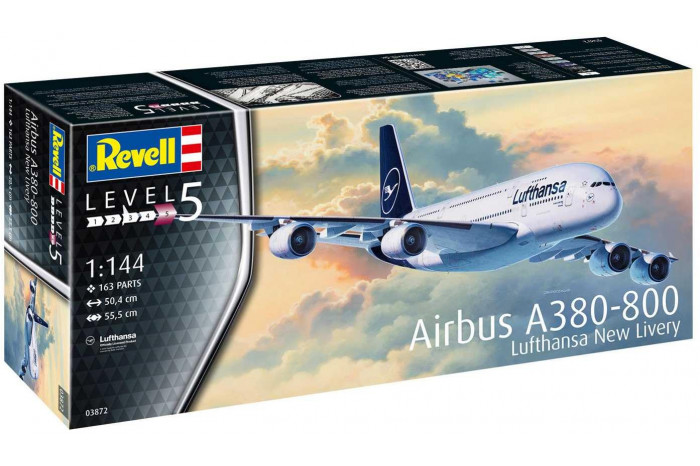 Airbus A380-800 Lufthansa New Livery (1:144) - 03872